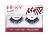 KISS iENVY Matte 3D Eyelashes (6PC) #KMEI