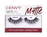 KISS iENVY Matte 3D Eyelashes (6PC) #KMEI