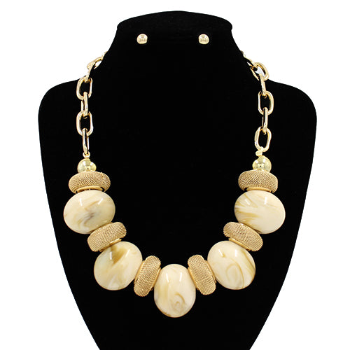 Fashion Statement Necklace #KN2089-1 (PC)