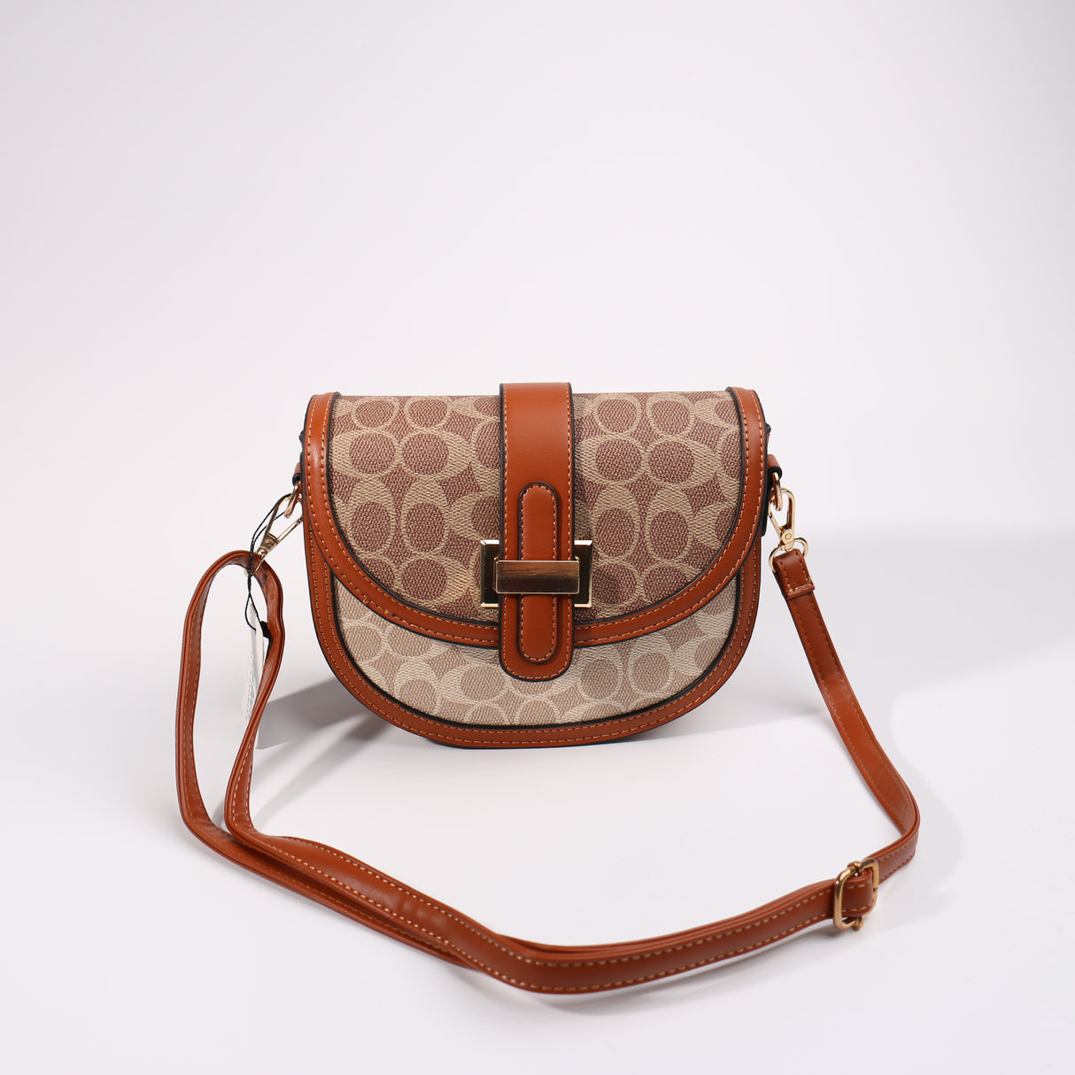 Fashion Design Shoulder Bag #KOBAG02-2BR - Brown (PC)