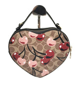 Fashion Cherry Design Heart Bag #KOHRT03 - Multiple Colors (PC)