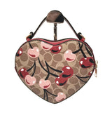 Fashion Cherry Design Heart Bag #KOHRT03 - Multiple Colors (PC)