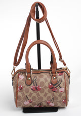 Fashion Cherry Satchel Handbag #KOSPD08 - Multiple Colors (PC)