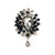 Fashion Design Rhinestone Brooch #KP2000 - Multiple Colors (PC)