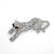 Fashion Rhinestone Jaguar Brooch #KP2011CLR (PC)