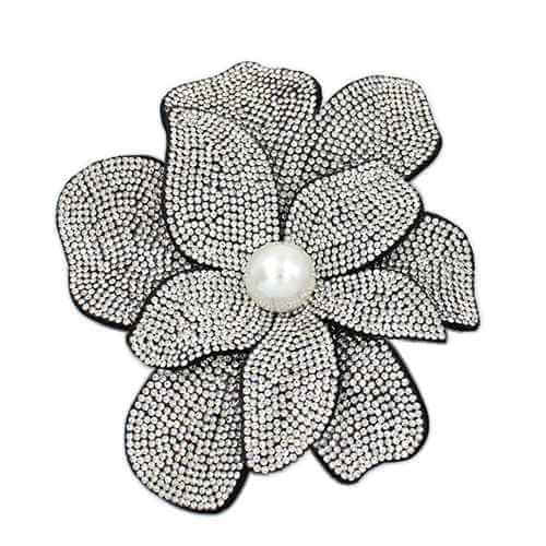Fashion Flower Rhinestone Brooch #KP2165 - Multiple Colors (PC)