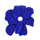 Fashion Flower Rhinestone Brooch #KP2165 - Multiple Colors (PC)