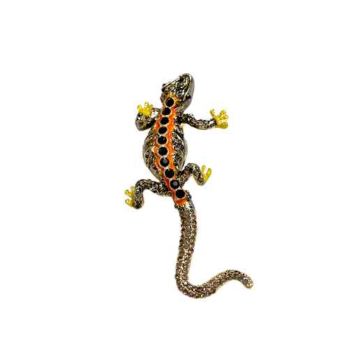 Fashion Rhinestone Lizard Brooch #KP2202 - Multiple Colors (PC)