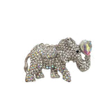 Fashion Rhinestone Elephant Brooch #KP2203 - Multiple Colors (PC)