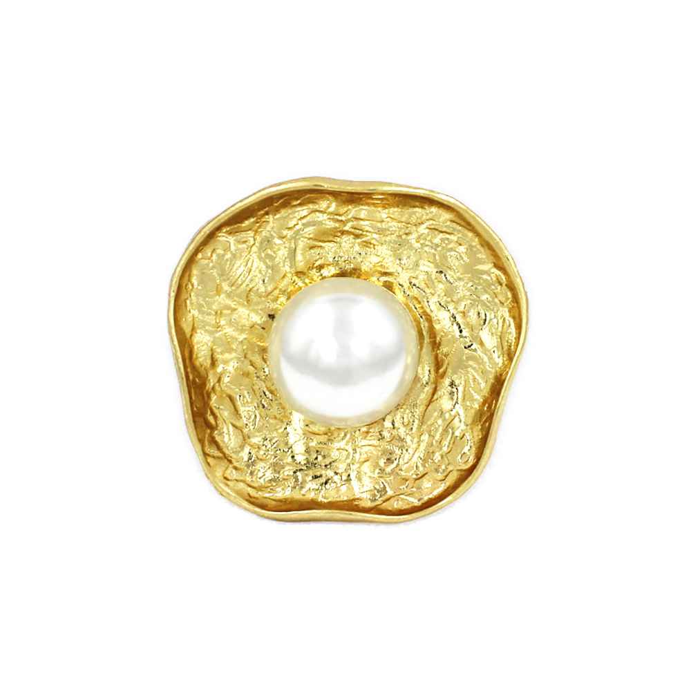 Fashion Pearl Statement Ring #KR2097 - Multiple Colors (PC)