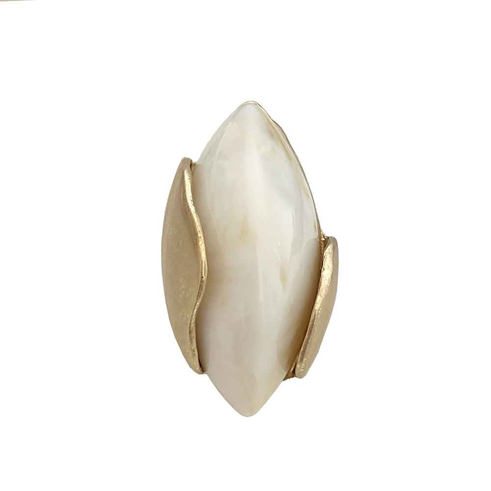 Fashion Marquise Statement Stone Ring #KR2199 - Multiple Colors (PC)