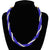 Fashion Twisted Rhinestone Necklace #KS2095BLCLR  (PC)