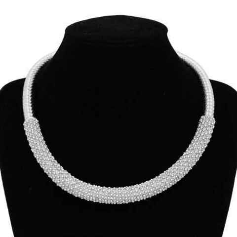 Fashion Rhinestone Collar Necklace #KS2199 - Multiple Colors (PC)