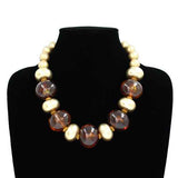Fashion Pearl Bead Necklace #KS2215 - Multiple Colors (PC)