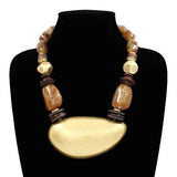 Fashion Chunky Statement Necklace #KS2236 - Multiple Colors (PC)