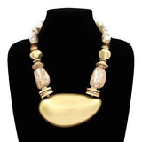 Fashion Chunky Statement Necklace #KS2236 - Multiple Colors (PC)