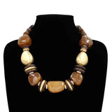 Fashion Chunky Bead Necklace #KS2237 - Multiple Colors (PC)