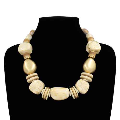 Fashion Chunky Bead Necklace #KS2237 - Multiple Colors (PC)