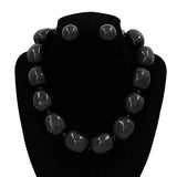 Fashion Large Bubble Bead Necklace Set #KS2265 - Multiple Colors (PC)