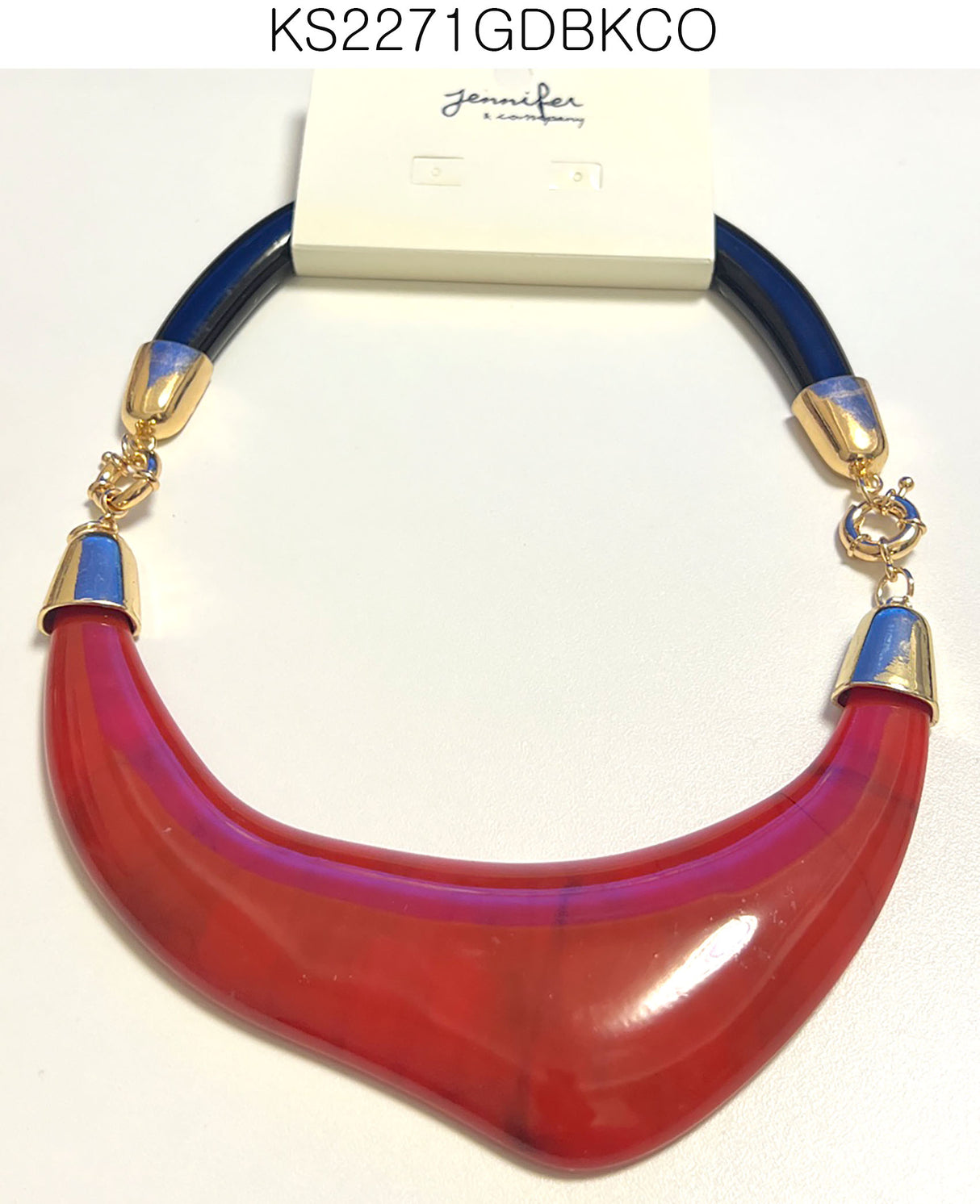 Fashion Choker Statement Necklace #KS2271 - Multiple Colors (PC)