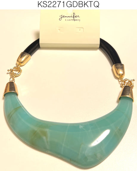 Fashion Choker Statement Necklace #KS2271 - Multiple Colors (PC)