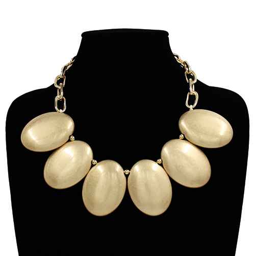 Fashion Gold Chain Necklace #KS2310GD (PC)