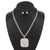 Fashion Rhinestone Necklace Set #KS3111RDCLR (PC)