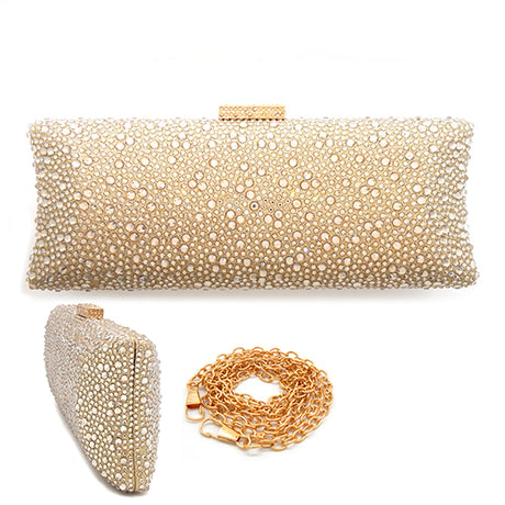 Fashion Rhinestone Evening Clutch Bag #LA6215 - Multiple Colors (PC)