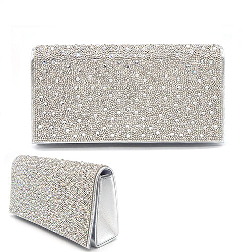 Fashion Evening Clutch Bag W/Stones #LA6232 - Multiple Colors (PC)