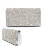Fashion Evening Clutch Bag W/Stones #LA6232 - Multiple Colors (PC)