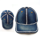 Fashion Denim Stone Hat #LH3459 - Multiple Colors (PC)