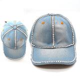 Fashion Denim Stone Hat #LH3459 - Multiple Colors (PC)