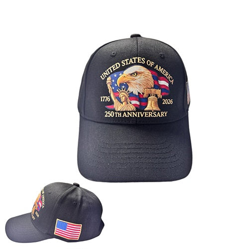 Fashion Patriotic Eagle Baseball Cap #LH3461 - Multiple Colors (PC)