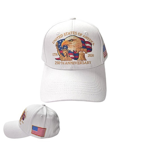 Fashion Patriotic Eagle Baseball Cap #LH3461 - Multiple Colors (PC)
