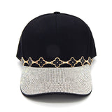 Fashion Rhinestone Cap W/Clovers #LH8452 - Multiple Colors (PC)