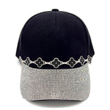 Fashion Rhinestone Cap W/Clovers #LH8452 - Multiple Colors (PC)