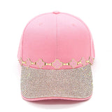 Fashion Rhinestone Cap W/Clovers #LH8452 - Multiple Colors (PC)