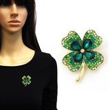 Fashion Four-Leaf Clover Brooch #LM4024 - Multiple Colors (PC)