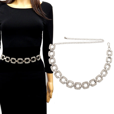 Fashion Bold Link Chain Belt #LT5110 - Multiple Colors (PC)