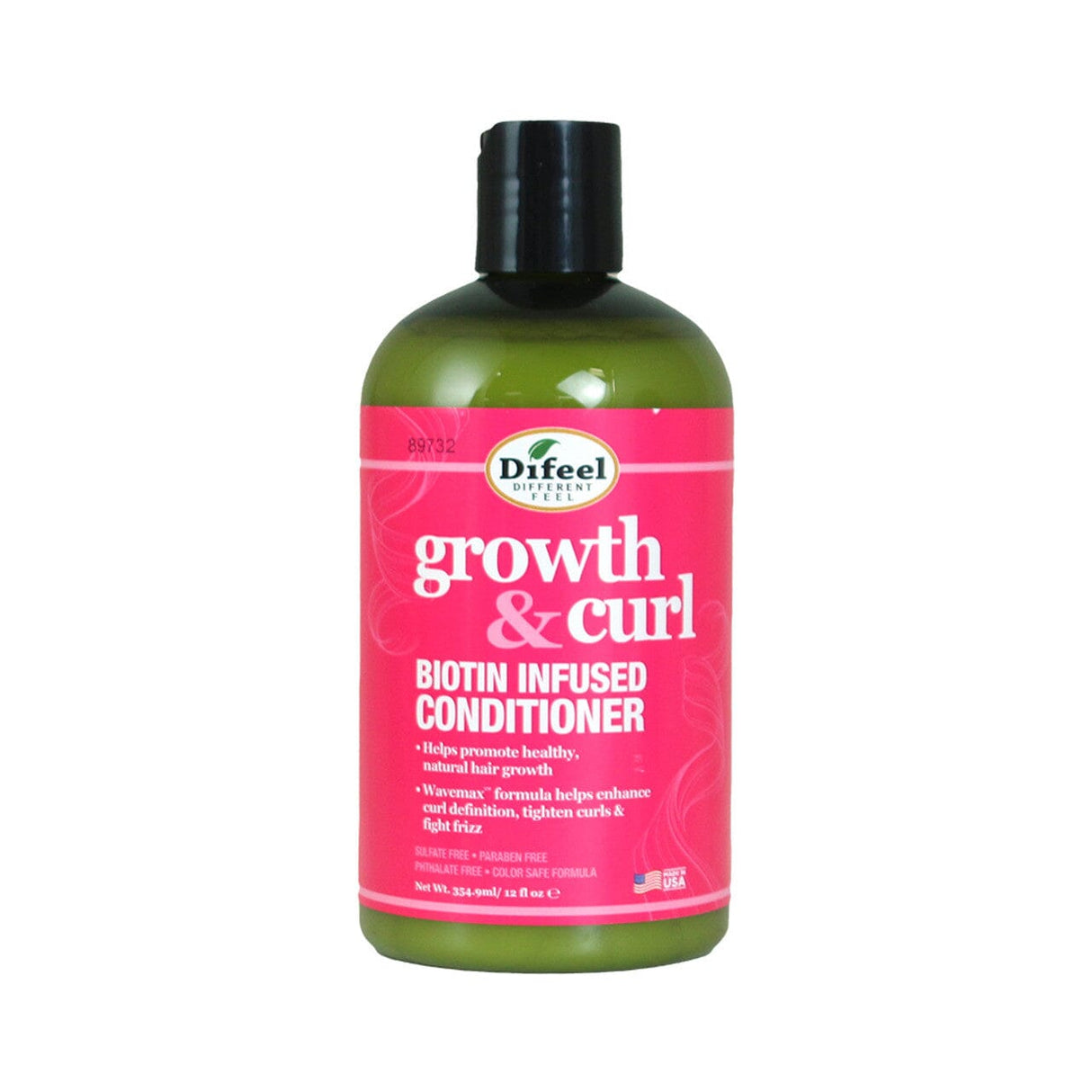 Difeel Growth & Curl Biotin Conditioner 12oz (PC)