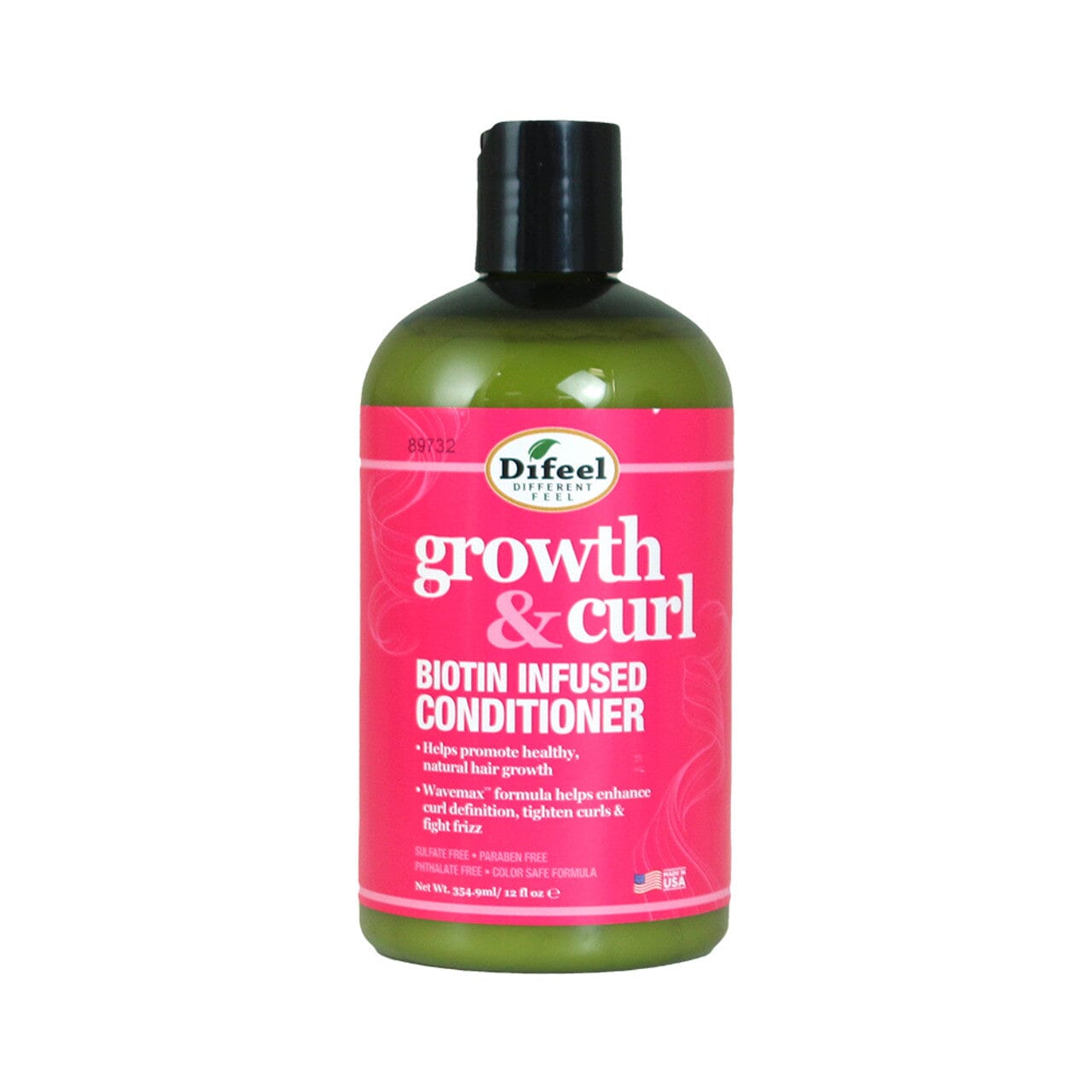 Difeel Growth & Curl Biotin Conditioner 12oz (PC)