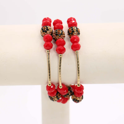 Bead Bracelet #MB05 - Multiple Colors (PC)