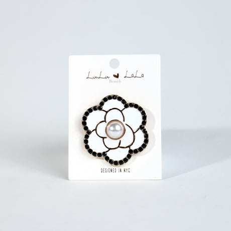 Fashion Stone Brooch #MBR1002 - Multiple Colors (PC)