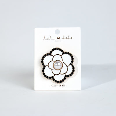Fashion Stone Brooch #MBR1002 - Multiple Colors (PC)