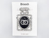 Fashion Design Rhinestone Brooch #MBR1017 - Multiple Colors (PC)