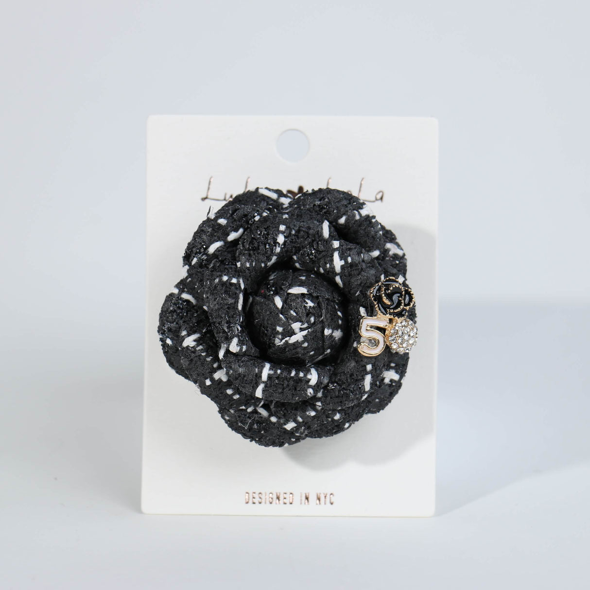 Fashion Flower Brooch #MBR1081 - Multiple Colors (PC)