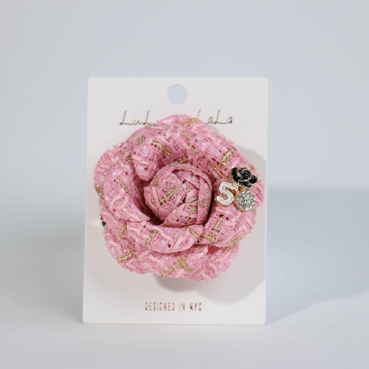 Fashion Flower Brooch #MBR1081 - Multiple Colors (PC)