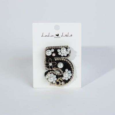Fashion Brooch #MBR1082 - Multiple Colors (PC)