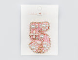 Fashion Pearl No.5 Brooch #MBR1082 - Multiple Colors (PC)