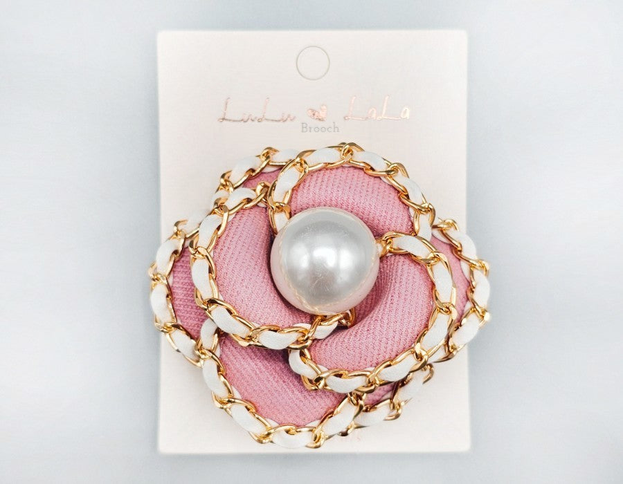 Fashion Flower Brooch #MBR1086 - Multiple Colors (PC)